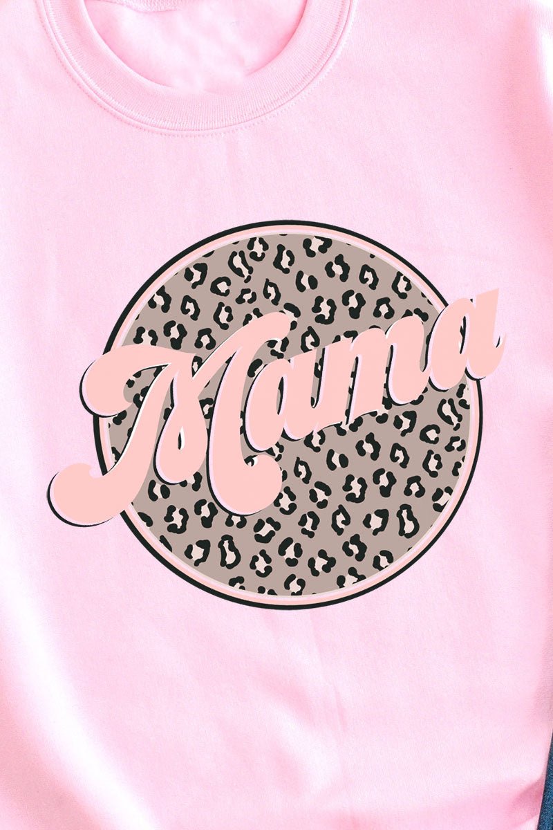 Cheetah Mama Circle Unisex NuBlend Crew Sweatshirt - Wholesale Accessory Market