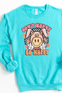 Don't Worry Be Hoppy Easter Unisex NuBlend Crew Sweatshirt - Wholesale Accessory Market