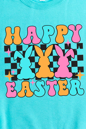 Retro Bunnies Happy Easter Unisex NuBlend Crew Sweatshirt - Wholesale Accessory Market