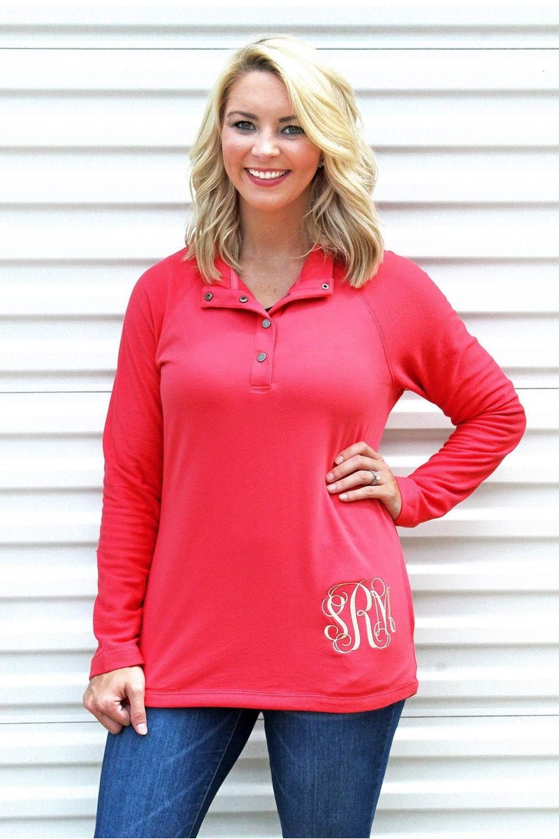 Charles River Women's Salmon Falmouth Pullover *Personalize It! (Wholesale Pricing N/A) - Wholesale Accessory Market