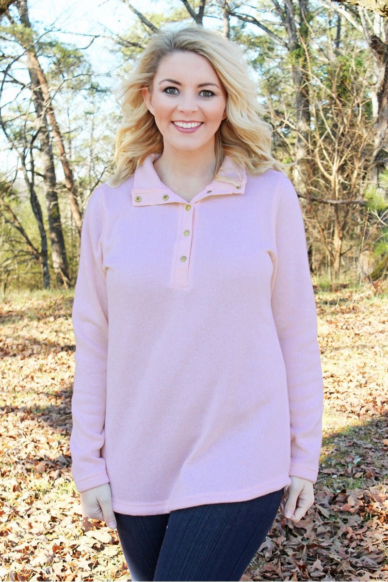 Charles River Women's Hingham Tunic, Pink Pale Heather *Personalize It! (Wholesale Pricing N/A) - Wholesale Accessory Market