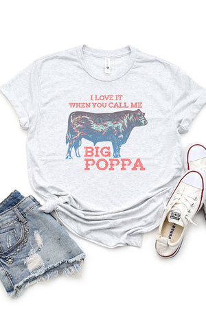 Big Poppa Tri-Blend Crew Tee - Wholesale Accessory Market