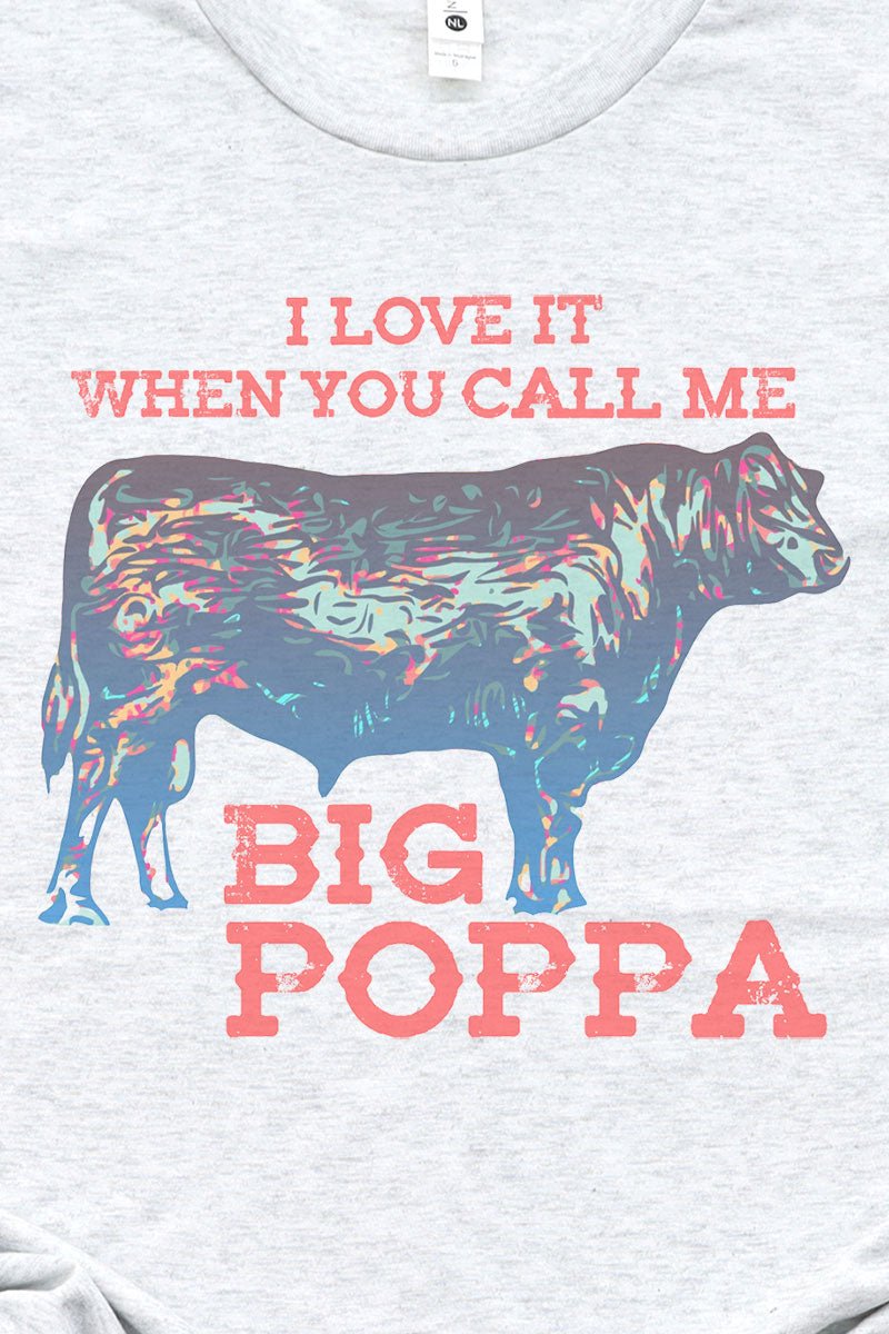 Big Poppa Tri-Blend Crew Tee - Wholesale Accessory Market