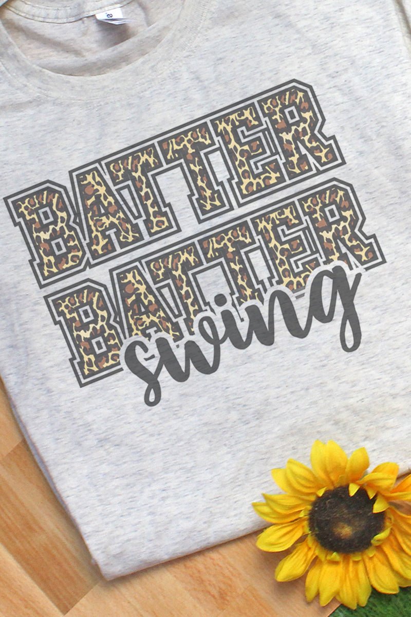 Batter Batter Swing Adult Tri-Blend T-Shirt - Wholesale Accessory Market