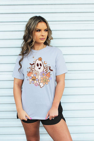 Flower Power Hippie Ghoul Softstyle T-Shirt - Wholesale Accessory Market