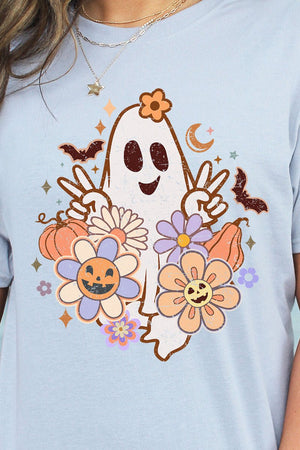 Flower Power Hippie Ghoul Softstyle T-Shirt - Wholesale Accessory Market