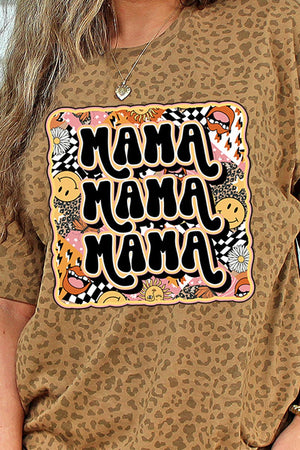 Retro Stacked Mama Fine Jersey Tee - Wholesale Accessory Market