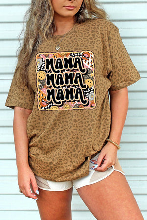 Retro Stacked Mama Fine Jersey Tee - Wholesale Accessory Market