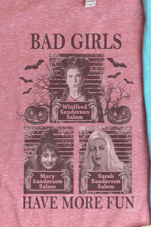 Sanderson Bad Girls Melange Jersey Tee - Wholesale Accessory Market