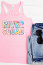 River Squad Tie Dye Flowy Racerback Tank - Wholesale Accessory Market