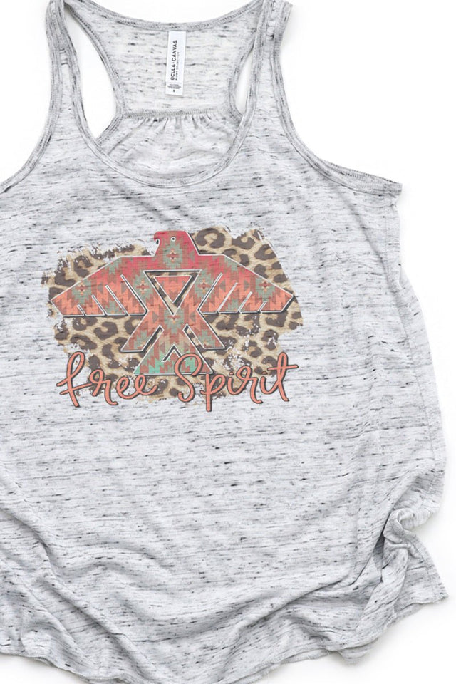 Free Spirit Thunderbird Flowy Racerback Tank - Wholesale Accessory Market