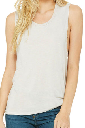 Blossom Steer Women's Flowy Scoop Muscle Tank - Wholesale Accessory Market