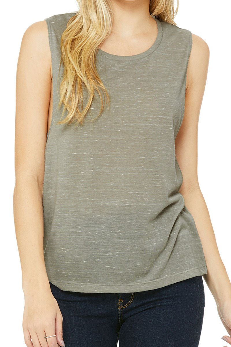 Blossom Steer Women's Flowy Scoop Muscle Tank - Wholesale Accessory Market