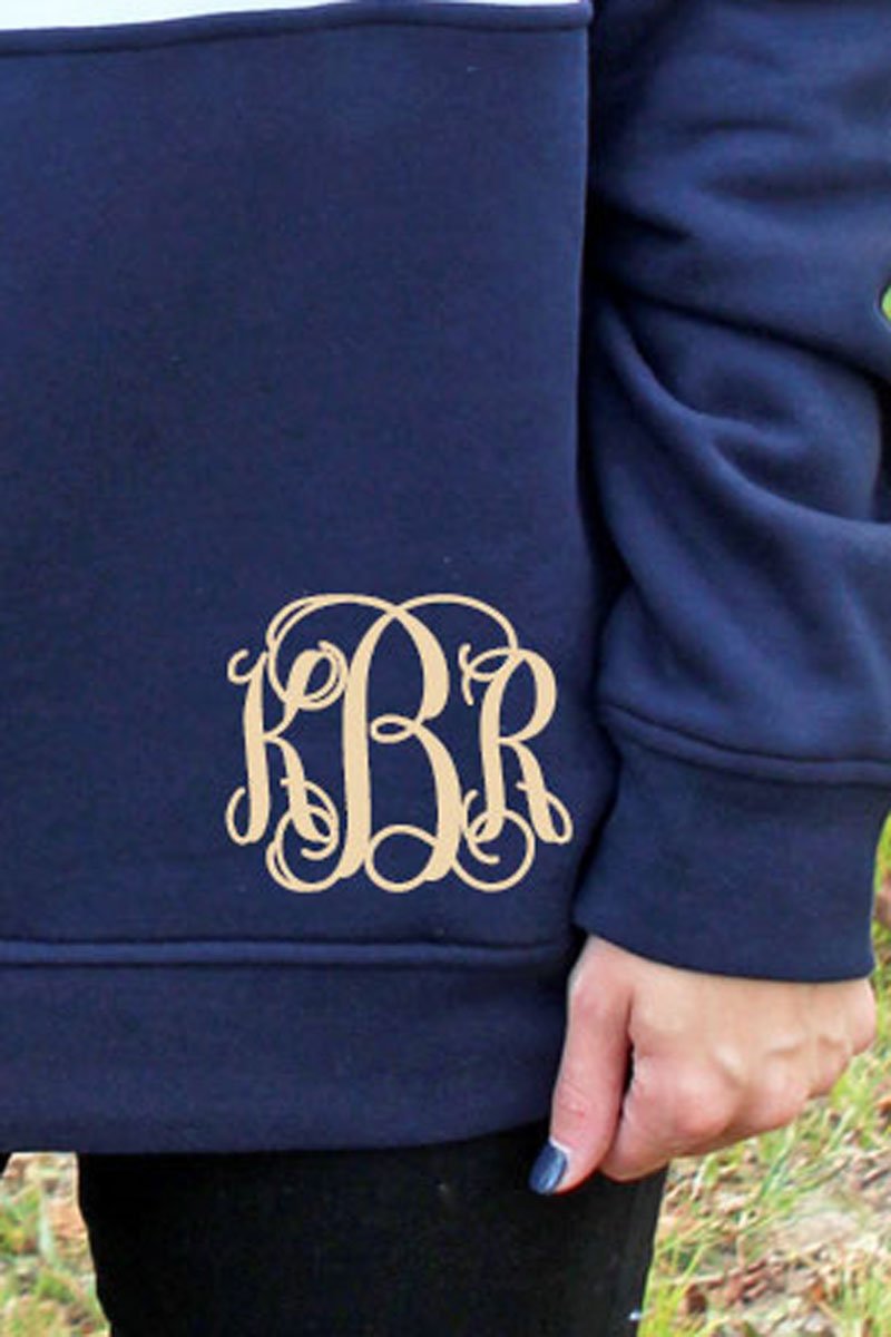 Monogram Sweatshirt - Light Blue