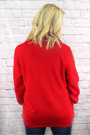 Charles River Quarter Zip Sweatshirt (Men's Cut), Red *Personalize It! (Wholesale Pricing N/A) - Wholesale Accessory Market