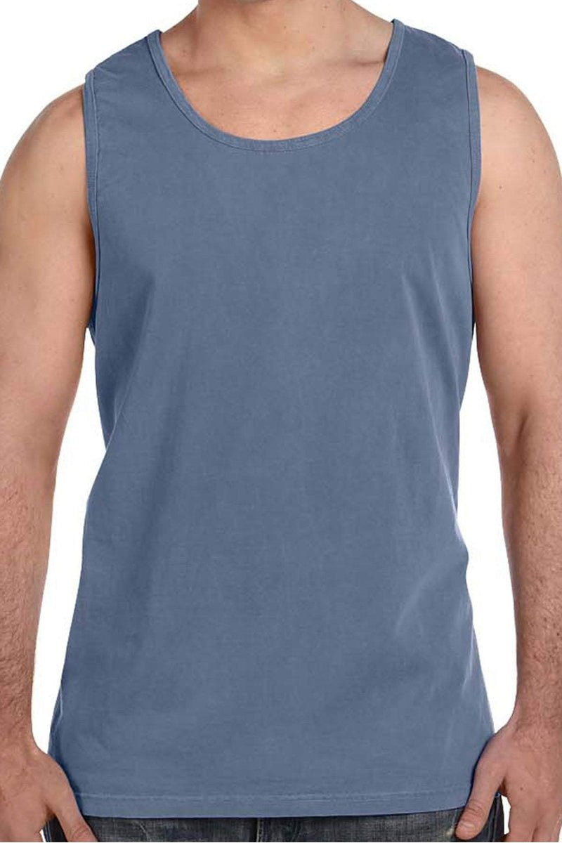 Shades of Blue Comfort Colors Cotton Tank Top #9360