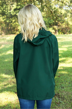 Charles River Lightweight Rain Pullover, Forest *Customizable! (Wholesale Pricing N/A) - Wholesale Accessory Market