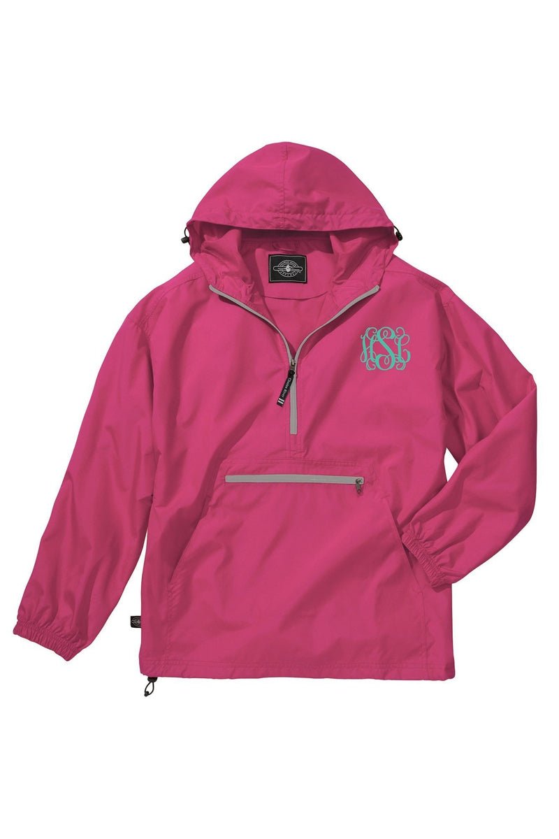 Charles River Lightweight Rain Pullover Hot Pink 9904 Wholesale Accessory Market