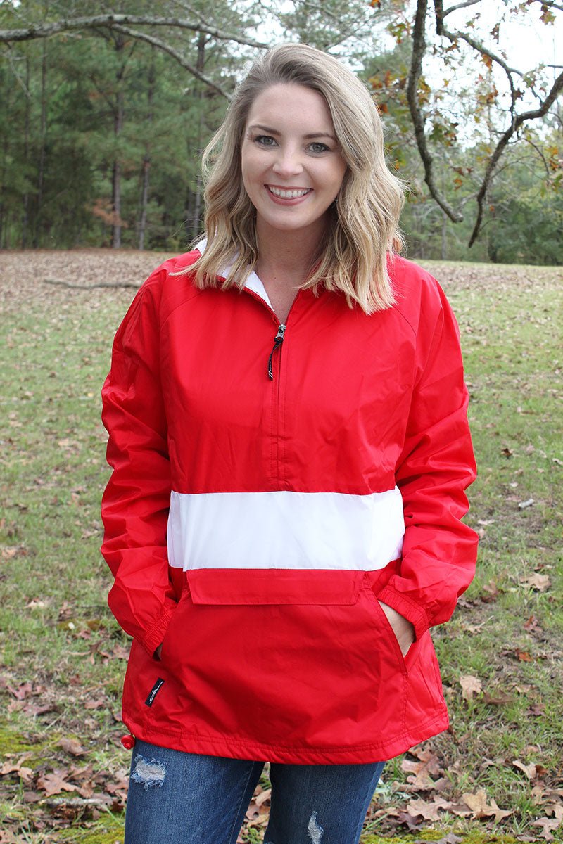 Charles River Classic Pullover Windbreaker, Lined