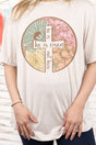 Circle Cross He Is Risen Adult Fusion ChromaSoft Performance T-Shirt - Wholesale Accessory Market