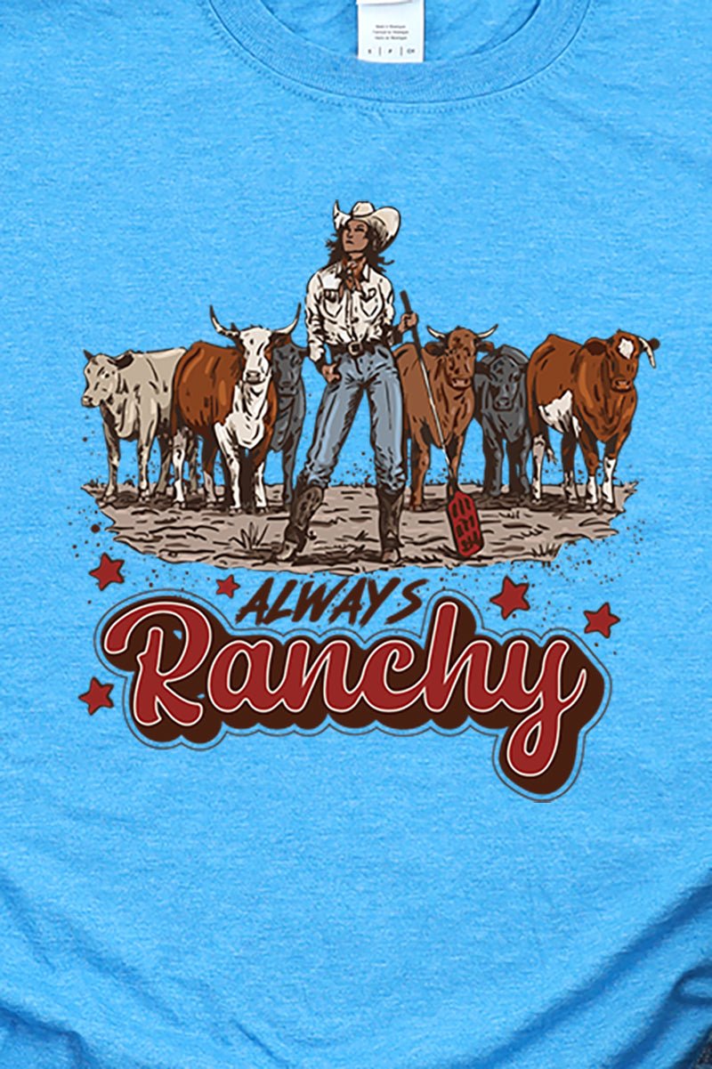 Doodle Always Ranchy Softstyle Adult T-Shirt - Wholesale Accessory Market