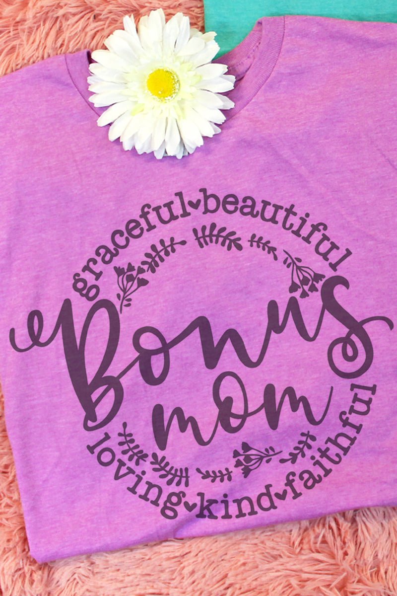 Circle Bonus Mom Softstyle Adult T-Shirt - Wholesale Accessory Market