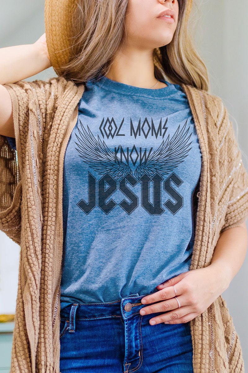 Cool Moms Know Jesus Softstyle Adult T-Shirt - Wholesale Accessory Market