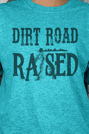 Dirt Road Raised Softstyle Adult T-Shirt - Wholesale Accessory Market