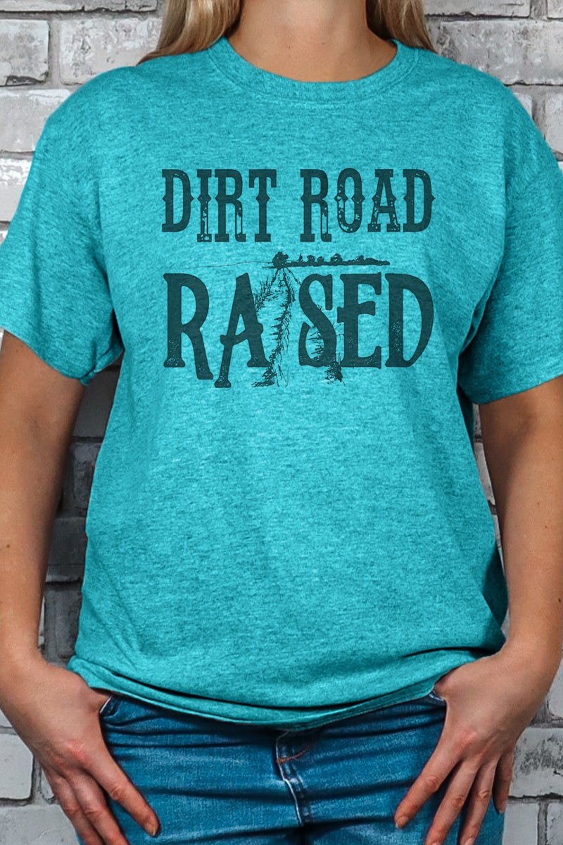 Dirt Road Raised Softstyle Adult T-Shirt - Wholesale Accessory Market