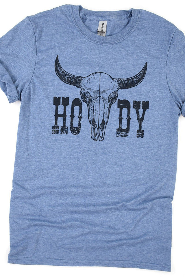 Howdy Steer Softstyle Adult T-Shirt - Wholesale Accessory Market