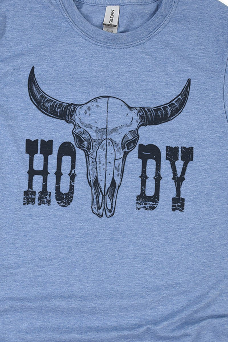 Howdy Steer Softstyle Adult T-Shirt - Wholesale Accessory Market