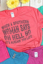 Southern Woman Says Softstyle Adult T-Shirt - Wholesale Accessory Market