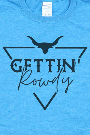 Steer Gettin Rowdy Softstyle Adult T-Shirt - Wholesale Accessory Market