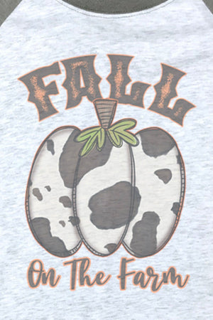 Fall On The Farm Tri-Blend Unisex 3/4 Raglan - Wholesale Accessory Market