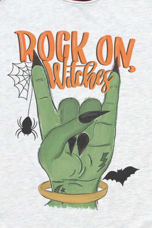 Rock On Witches Tri-Blend Unisex 3/4 Raglan - Wholesale Accessory Market