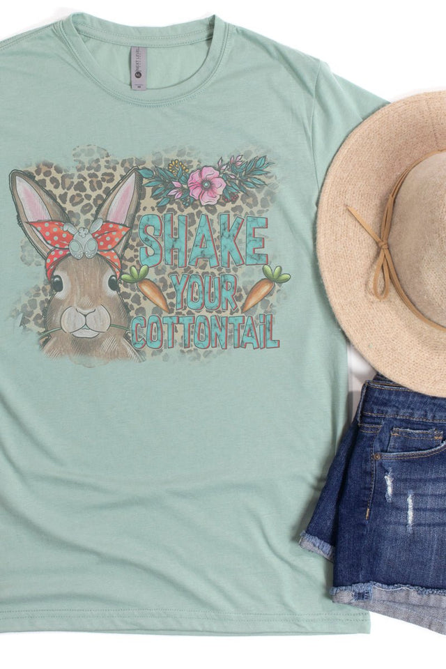 Shake Your Cottontail Poly/Cotton Tee - Wholesale Accessory Market