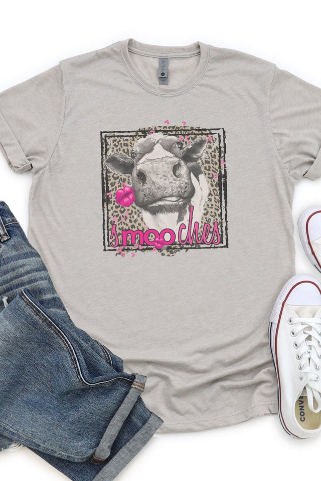 Smooches Cow Poly/Cotton Tee - Wholesale Accessory Market