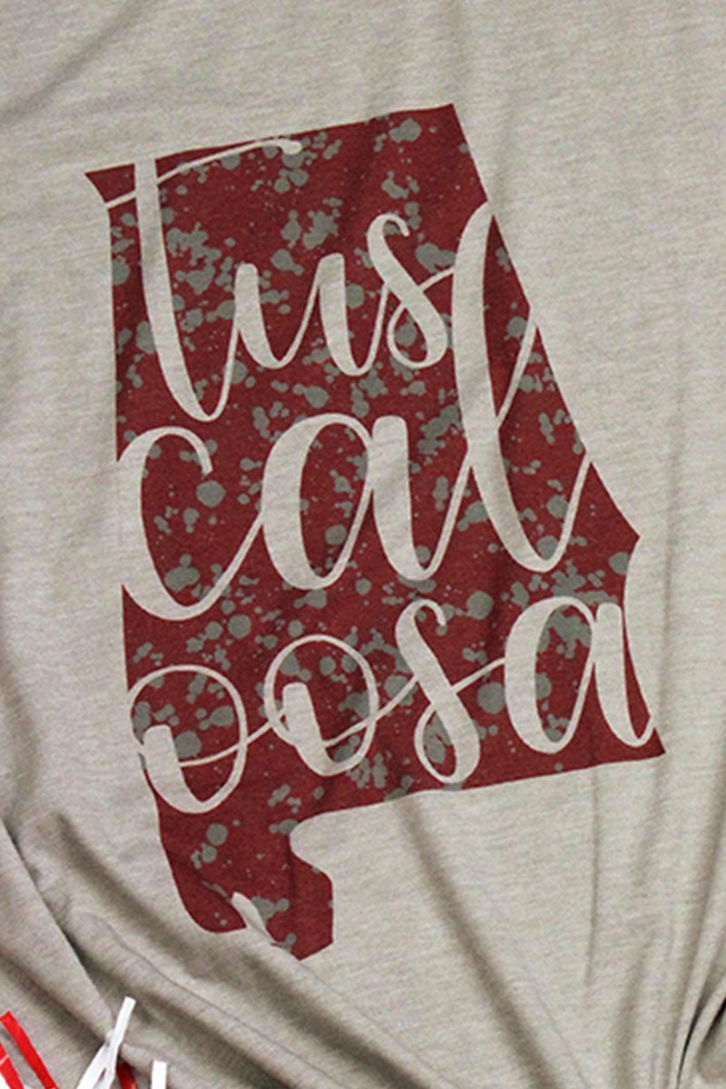 Tuscaloosa Splatter Poly/Cotton Tee - Wholesale Accessory Market