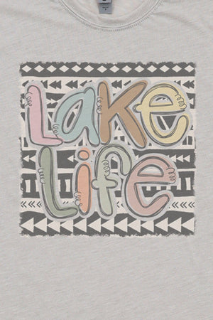 Aztec Lake Life Poly/Cotton Tee - Wholesale Accessory Market