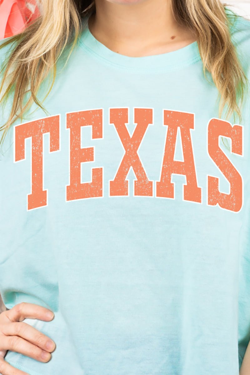 Athletic Varsity Texas Women's Soft-Tek Blend Crop T-Shirt - Wholesale Accessory Market