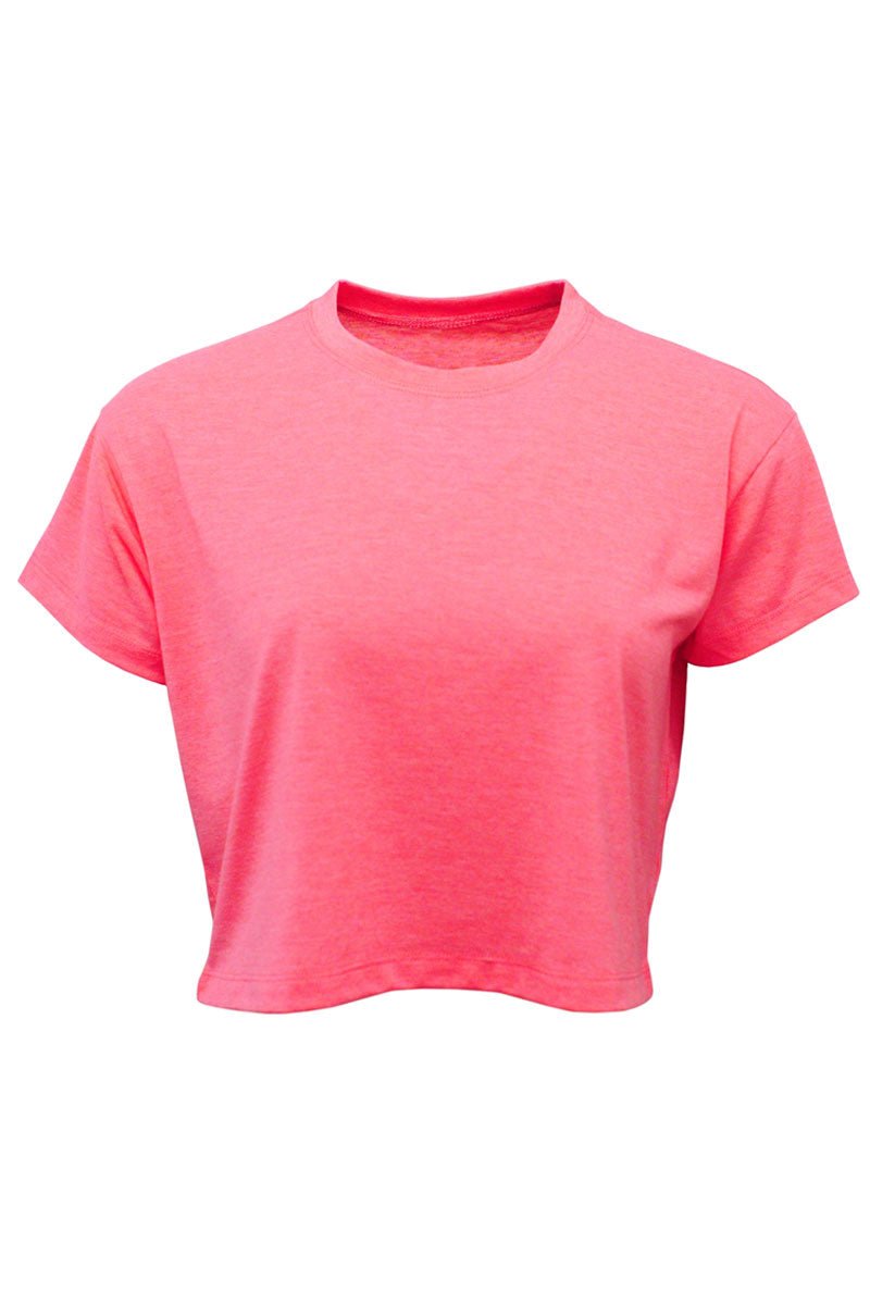 Athletic Varsity Mississippi Women's Soft-Tek Blend Crop T-Shirt - Wholesale Accessory Market