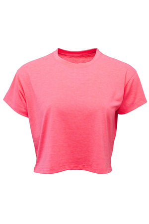 Take Me To The River Women's Soft-Tek Blend Crop T-Shirt 