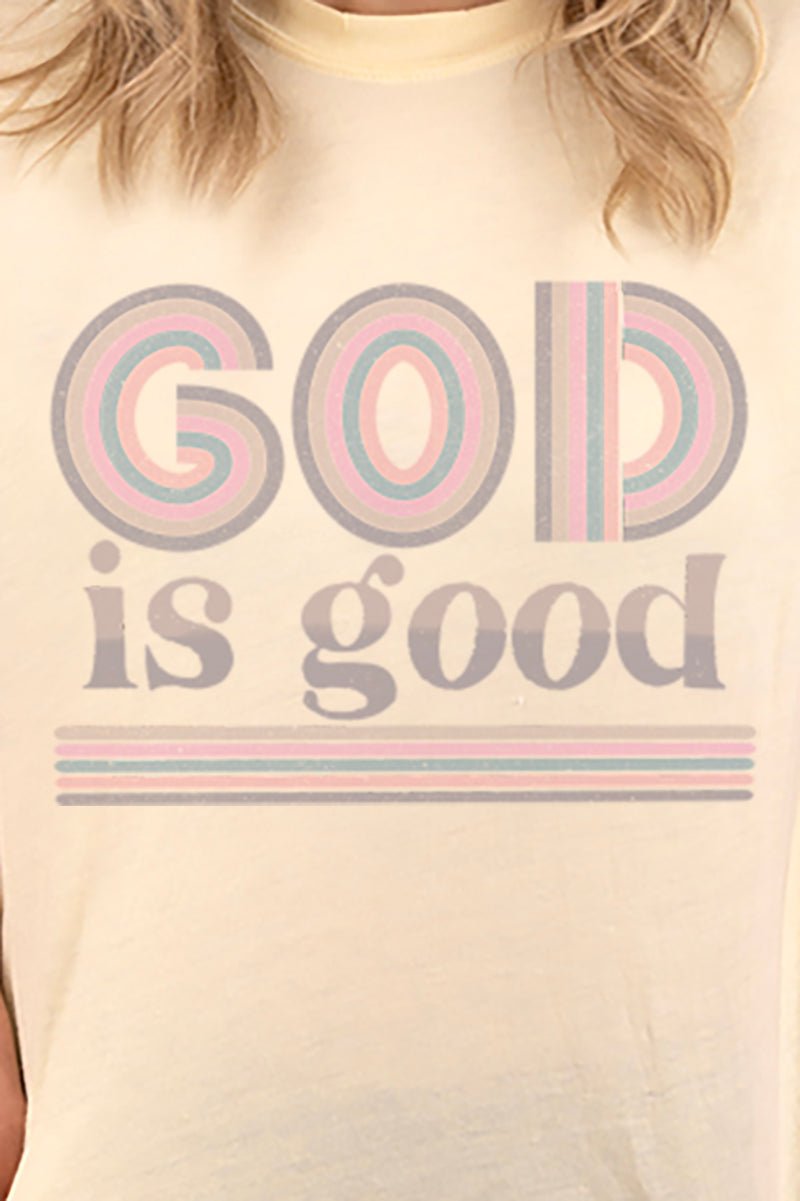 Boho God Is Good Adult Soft-Tek Blend T-Shirt - Wholesale Accessory Market