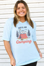 Let's Go Camping Adult Soft-Tek Blend T-Shirt - Wholesale Accessory Market