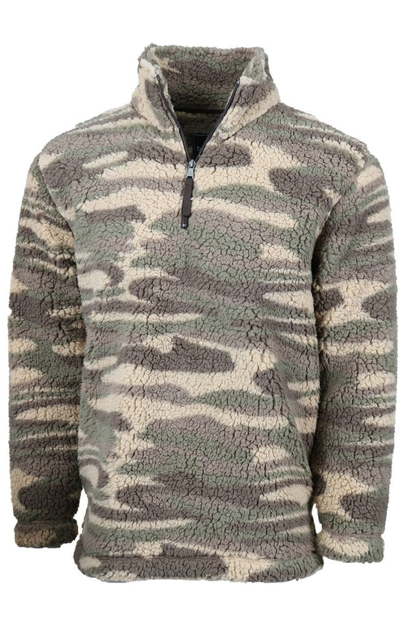 Camo hot sale sherpa pullover