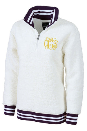 Monogram on sherpa best sale