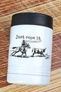 Cowboy Just Rope It Stainless Steel Hugger 12oz - Wholesale Accessory Market