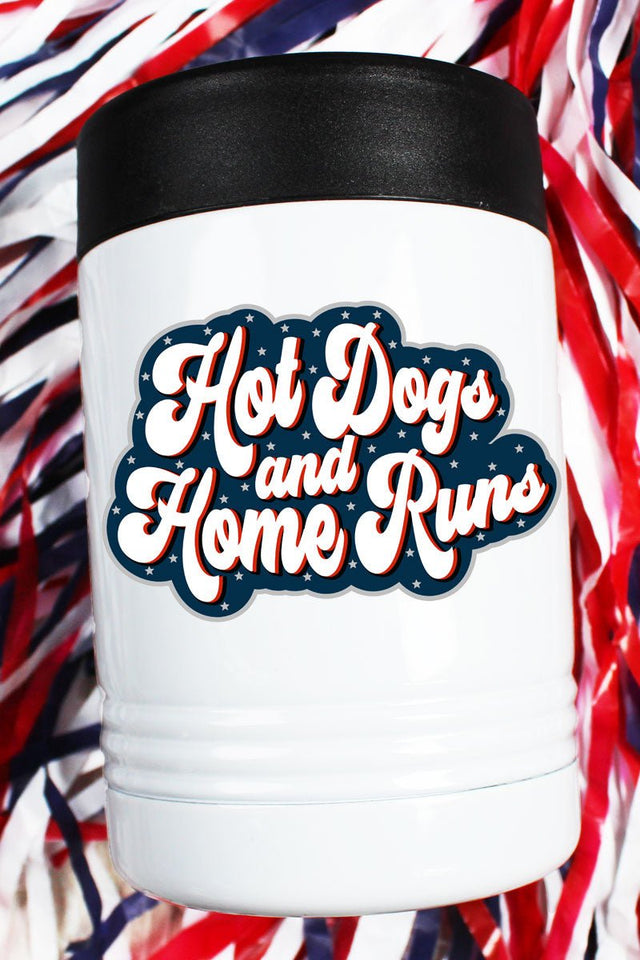 Hot Dogs And Home Runs Stainless Steel Hugger 12oz - Wholesale Accessory Market