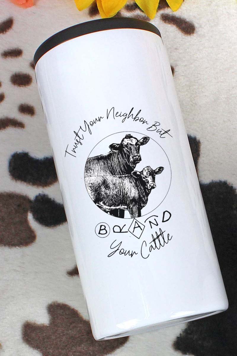 Brand Your Cattle Stainless Steel Slim Hugger - Wholesale Accessory Market