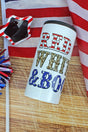 Red White & Boozy Stainless Steel Slim Hugger - Wholesale Accessory Market